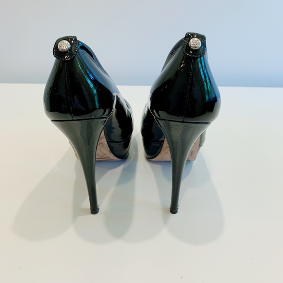 Stuart Weitzman Diplille Peep toe Patent leather - Picture 6 of 7